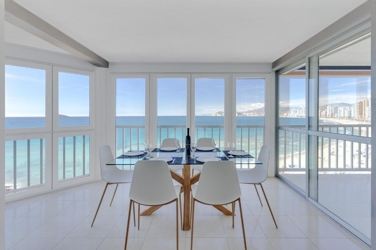 Levante Sunset Front Line Apartment Almadraba Benidorm Ngoại thất bức ảnh
