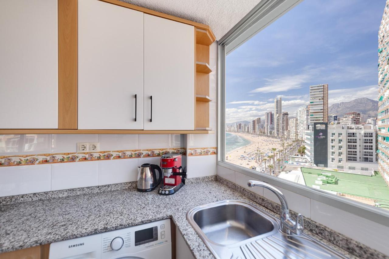 Levante Sunset Front Line Apartment Almadraba Benidorm Ngoại thất bức ảnh